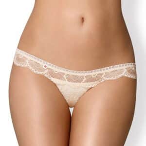 Obsessive Süßer Spitzen-Slip Lorey weiß | creme