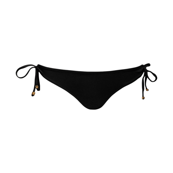 Phax Color-Mix - Bikini-Slip mit Schnür-Detail schwarz
