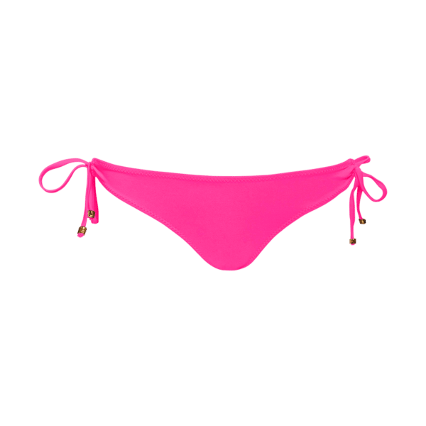 Phax Color-Mix - Bikini-Slip mit Schnür-Detail neon-pink