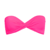 Phax Color Mix - Bikini-Top mit Drapierung neon-pink
