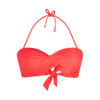 Phax Color Mix - Bandeau Bikini-Top rot