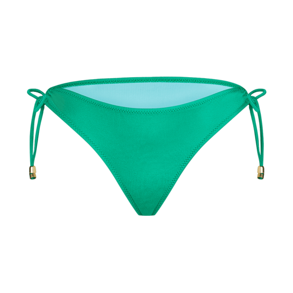 Phax Color Mix - Bikini-Slip mit Schnürung grün