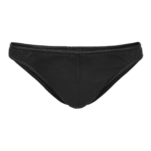 Rimba Klassischer Jock Strap aus Leder schwarz