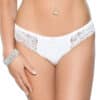 Roxana Eleganter String mit Spitze weiß