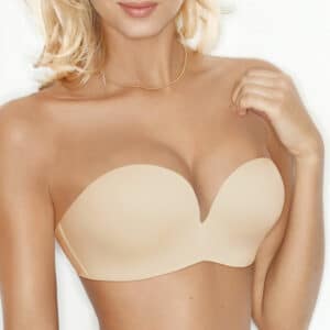 Wonderbra Ultimate Strapless - Push Up-BH creme