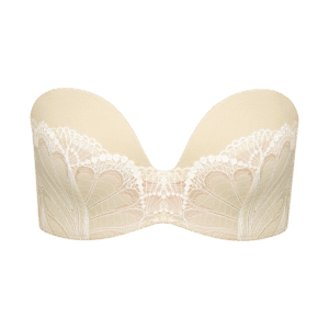 Wonderbra Ultimate Strapless - Push-Up weiß | beige